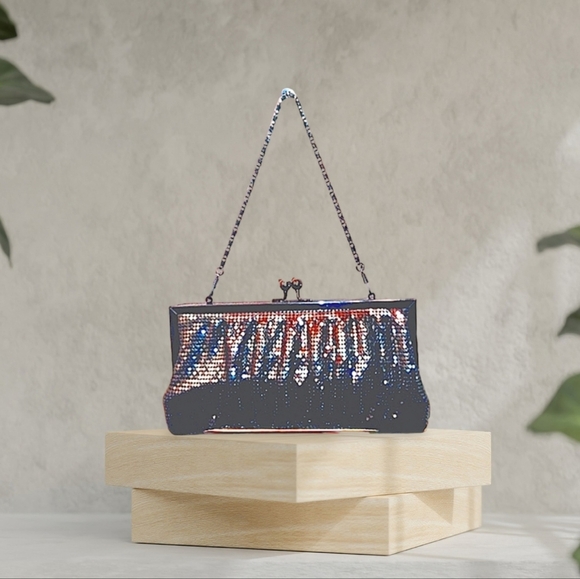 Vintage mesh purse - Picture 2 of 4